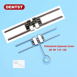 Dental Orthodontic Expansion Screw Frame Type Stainless Steel 8/9/11/13mm Rapid Palatal Expander Dentistry Ortho Tools Material