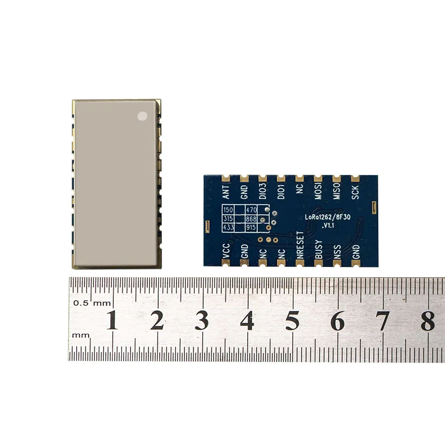 2pc/lot lora1262F30 315MHz SX1262 33dBm -148dBm TCXO High Sensitivity low current 2W SPI port Lora Module