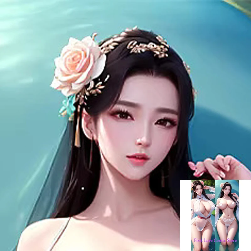 

Dakimakura Anime Charismatic Giant Greasts Double Sided Print Life-size Body Pillow Cover Decoration