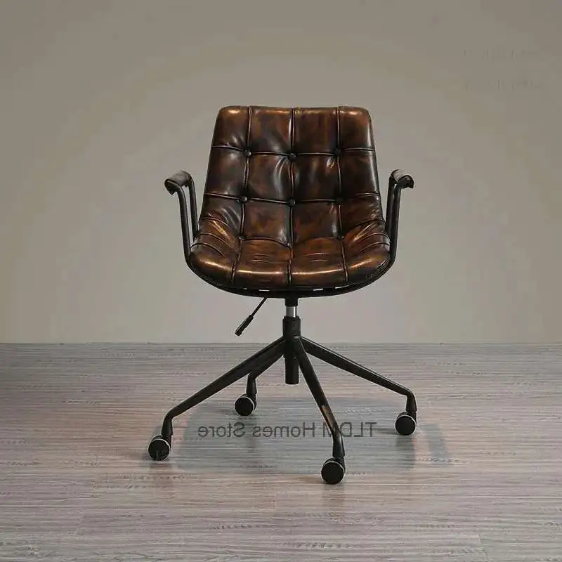 

Italian Luxury Office Chairs Office Furniture Home Computer Chair Lift Swivel Soft Cushion Backrest Chair Study Gaming Chair 의자