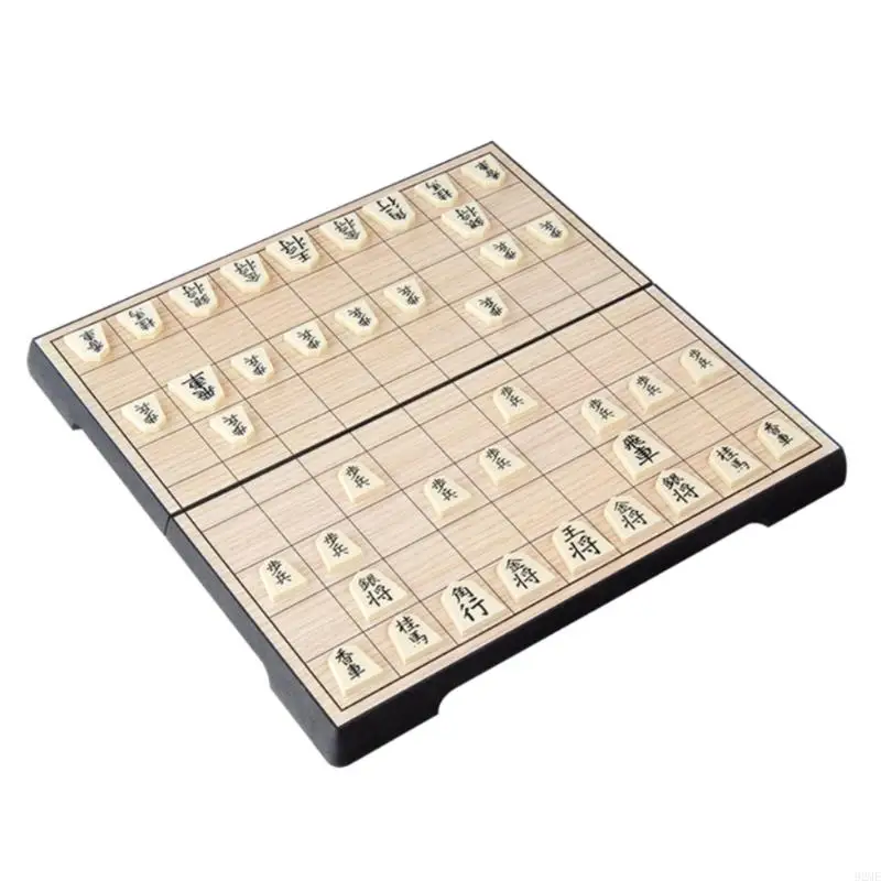 92ME Foldable Japanese Chess Game Board Game Intelligence Toy Japan Shogi