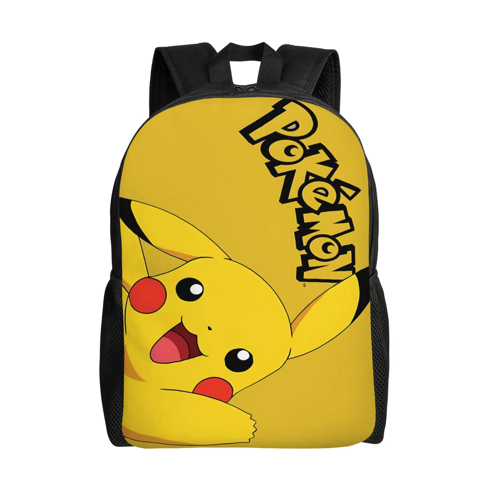 

1PC Fashion Backpacks pokemon funny cute Pikachu Daypack funko Solid High School Sturdy Shoulder Rucksack