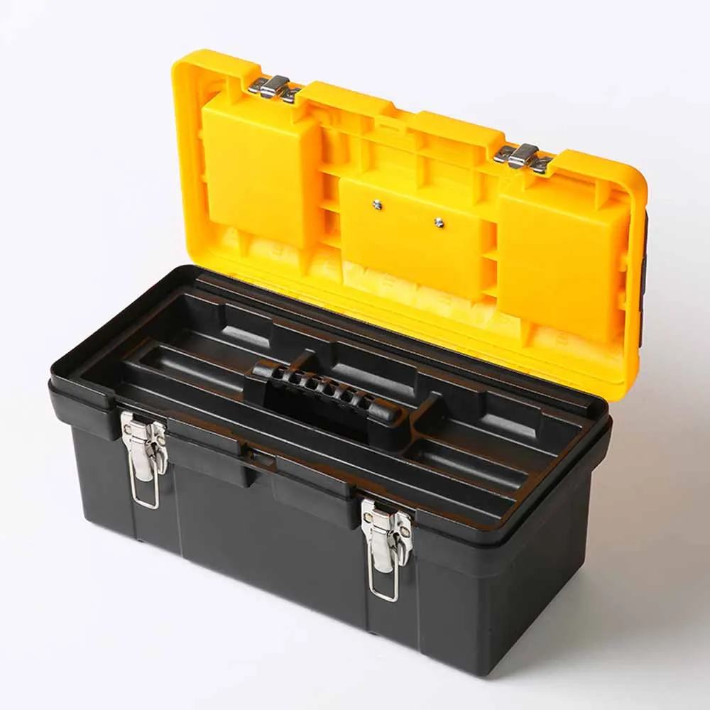 

Hardware Operation Toolbox, Multifunctional Plastic Electrician Storage Box, Industrial Maintenance Supplies, Portable