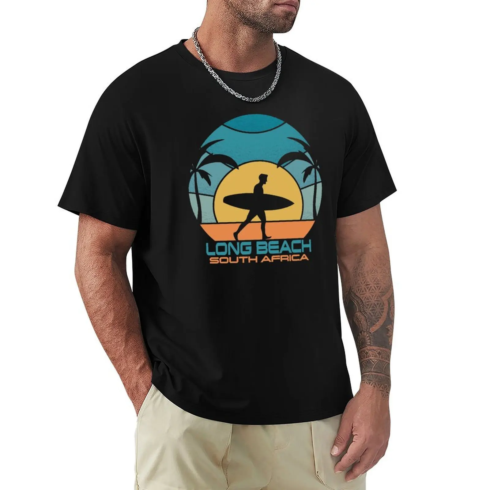 Long Beach - Top 10 Surf Break - South Africa T-Shirt Lightweight Gym Training T-Shirt
