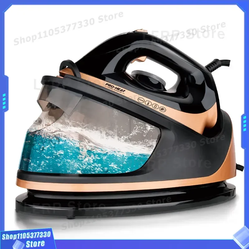 1500W Electric Steam Iron 1.5L Water Tank Vertical Garment Steamer for Home Commercial Use High Power Hanging Ironing Machine