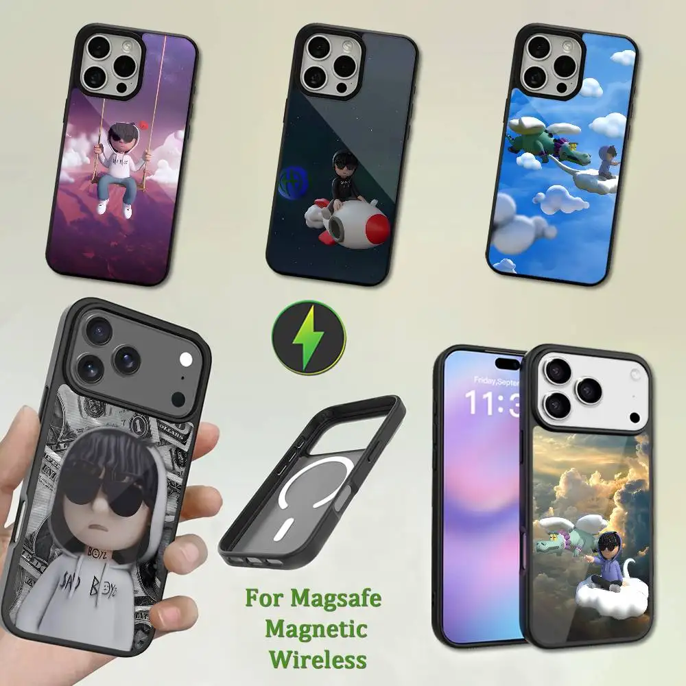 

J-Junior-H Singer Sad B-BoYz Phone Case For iPhone 13,12,11,16,15,17,14,Pro,Max,Plus,Mini,Magsafe,Magnetic Wireless Charging