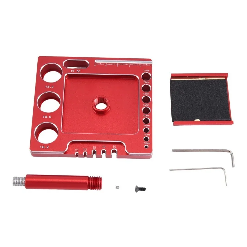 

Repair Stand Screw Plate Tool for 1/18 1/24 RC Crawler Car Trxs TRX4-M SCX24 Fcx24 Defender D90 D110 Bronco Upgrade