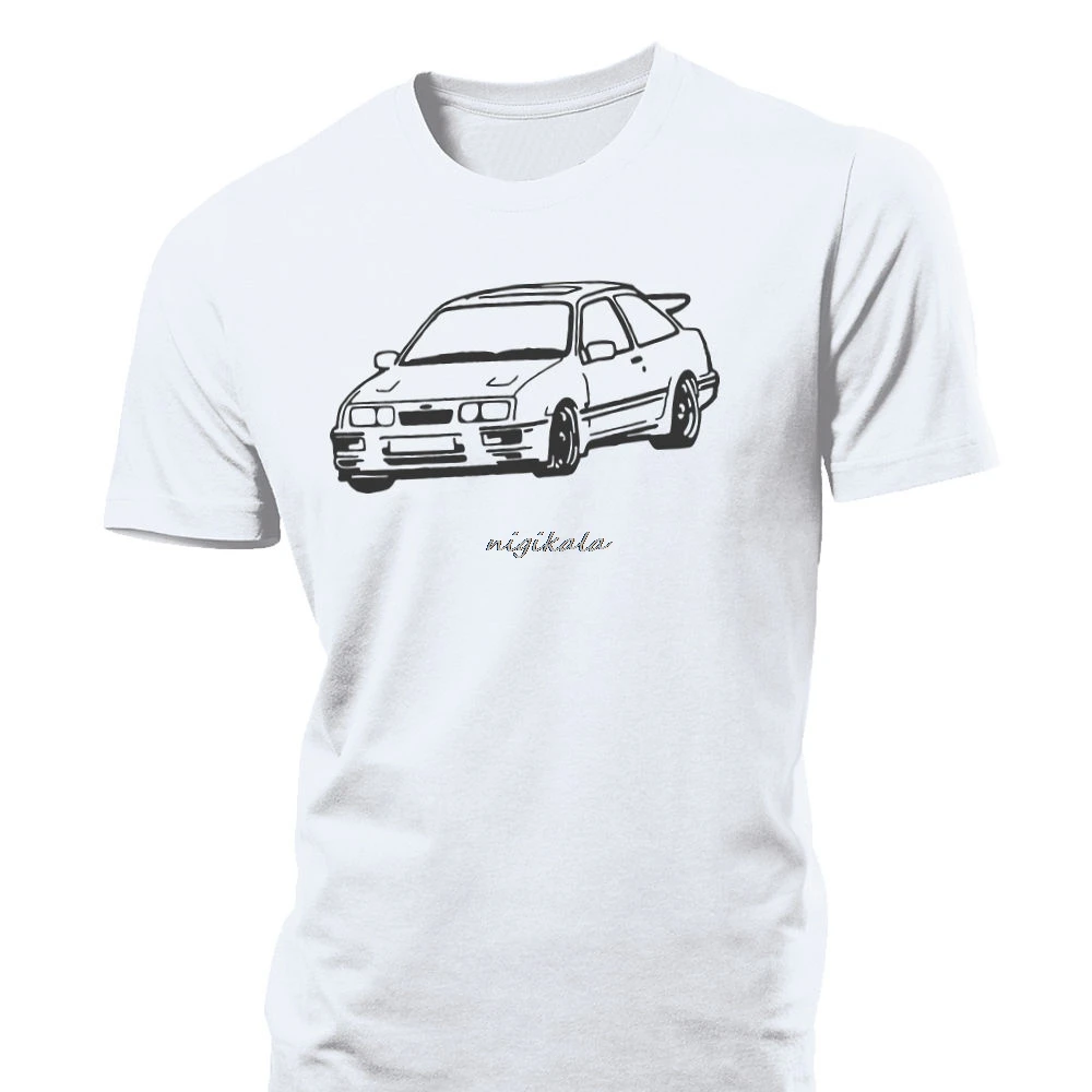 3 Door Cosworth Mens T Shirt Rs500 Cossie T4 Race Trackday  Ford Sierra Short Sleeves  T-Shirt drop shipping TOP TEE