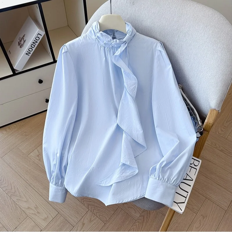 

Весна-Лето 2026: Модный женский топ ручной работы с бисерным декором в корейском стиле, свободный крой, дышащий, трендовый