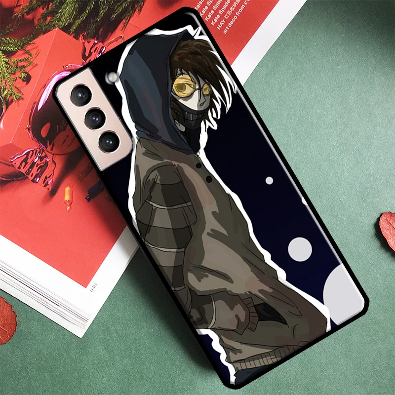 Creepypasta Ticci Toby  x reader Phone Case For Samsung Galaxy S21 S20 FE S8 S9 S10 Note 10 Plus Note 20 S22 S23 Ultra Cover