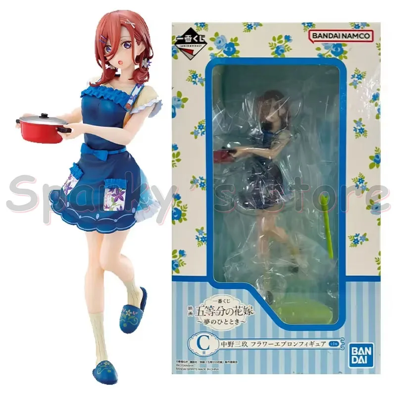 Bandai Original Ichiban KUJI The Quintessential Quintuplets Anime Figure Nakano Ichika Action Figure Toys For Kids Gifts Model