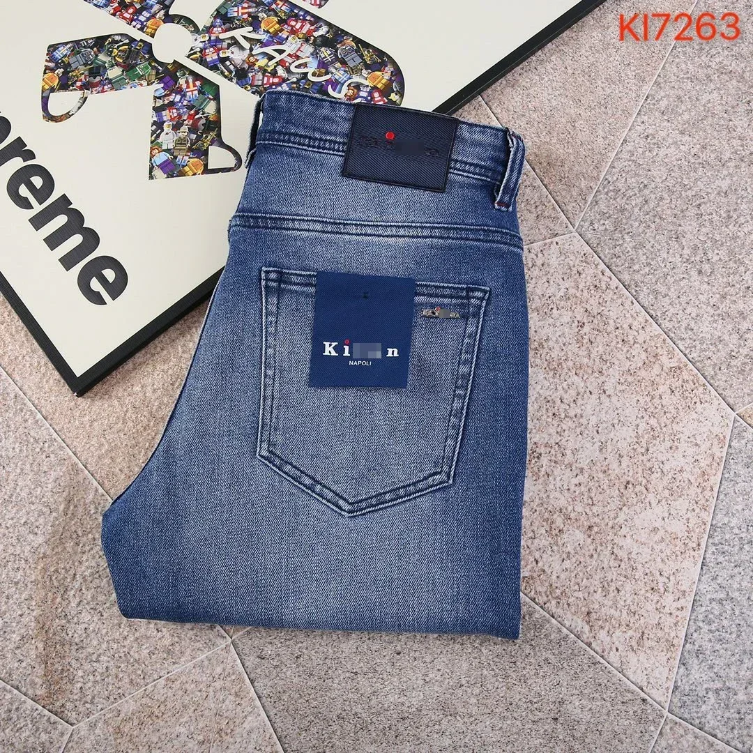 BILLIONAIRE BLSK CPRT Jeans Thick Cotton Men 2025 Autumn Winter new Straight Embroidery comfortable fashion size 29-42 Pants