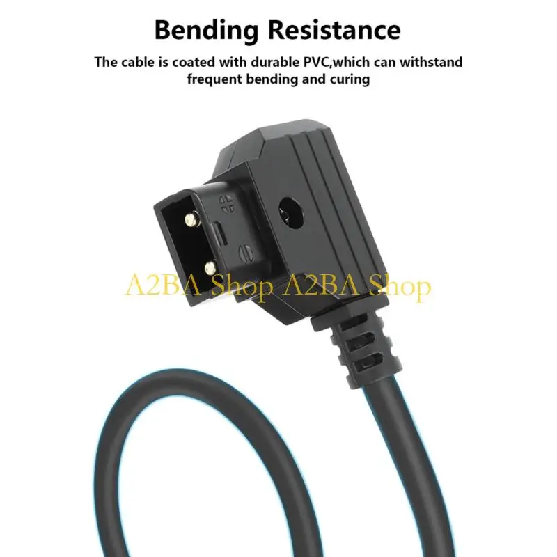 A2BA Camera Accessory D-Tap to Three 2-Pin 0B Supply Cable 14.8V Output for EVF
