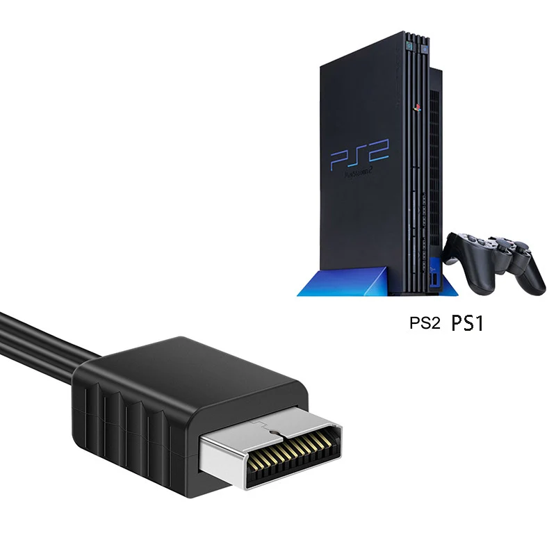 Kabel kompatybilny z Sony PlayStation PS1 PS2 na HDMI Odtwarzacz gier HDTV Konwertuj przewód 720P 1080P PAL NTSC Przedłużacz audio-wideo