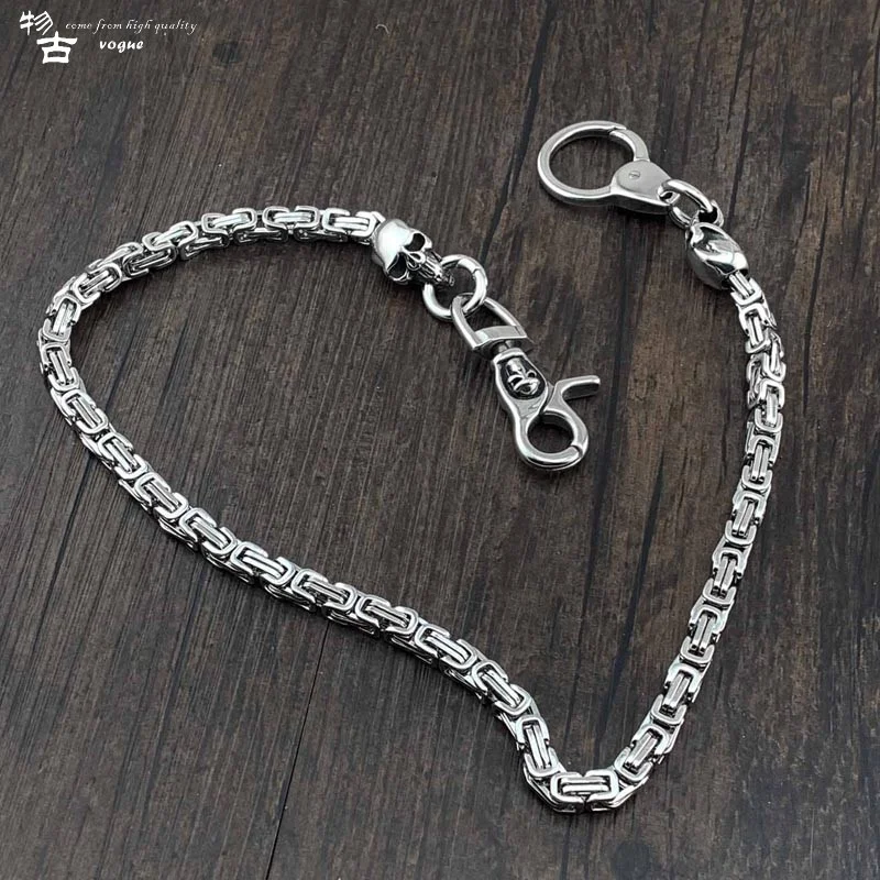 

Цепочка-кошелек Мужская из титановой стали с защитой от кражи