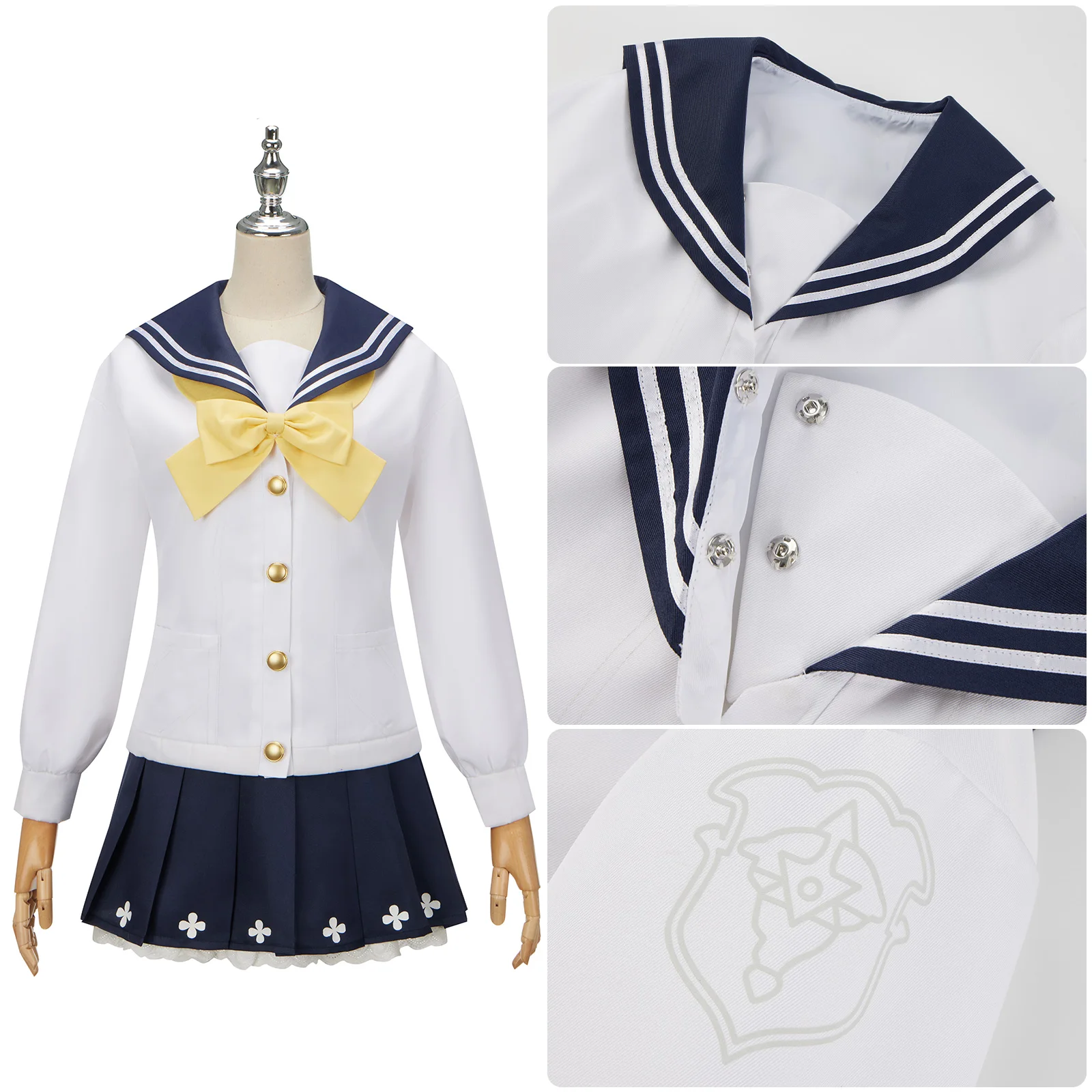 Anime Ajitani Hifumi Cosplay Costume para Mulheres e Meninas, Conjunto Completo, Halloween, Carnaval, Natal, Festa