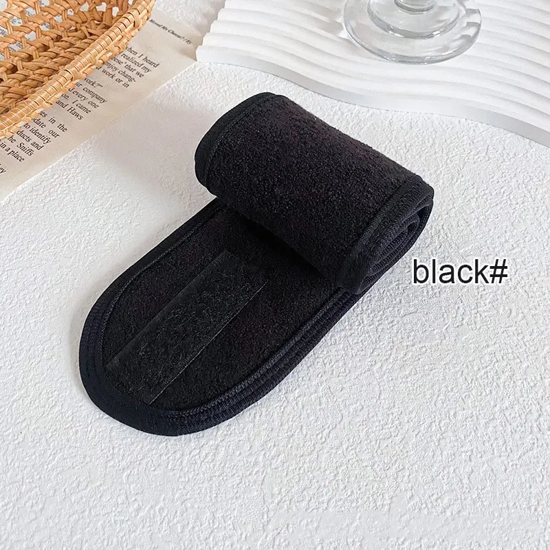 Stirnbänder zum Wickeln für Make-up, Hautpflege, Duschen, 30 Stück, Logo anpassbar, verstellbare Schal-Stirnbänder für modische Damen und Herren – Detail 21