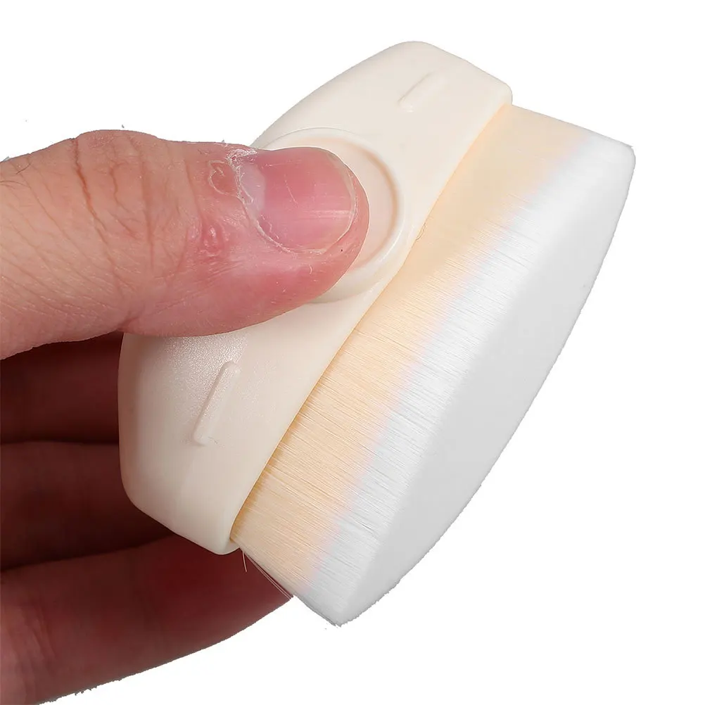 

2pcs Cream Makeup Sunscreen Applicator Foundation Liquid Portable Women Foundation Brush Facial Blending Brush Powder