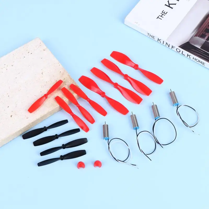 

4 X DIY DC3.7V 50000RPM 716 Hollow Cup Coreless High Speed CW CCW Motor With 4 X 50MM A B Propeller For DIY Micro FPV Quadcopter