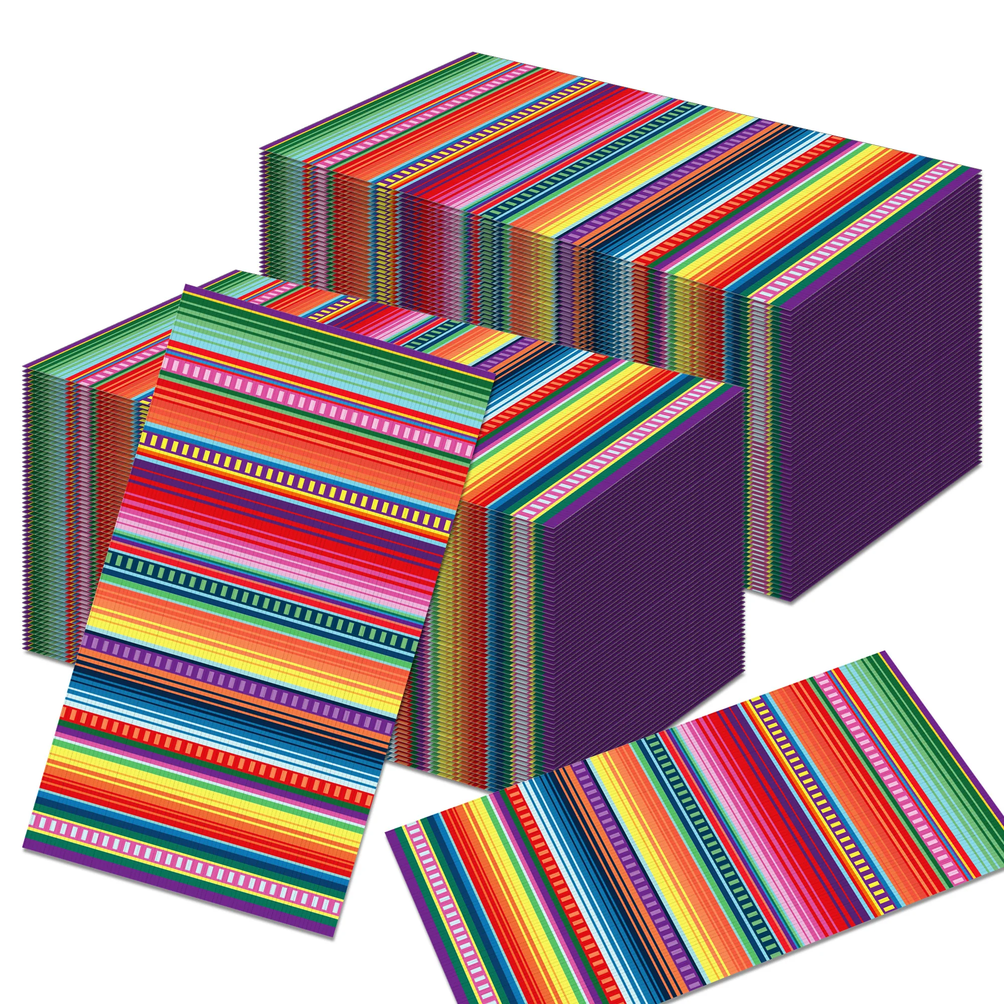 20pcs 2-Ply Mexican Fiesta Guest Napkins Disposable Paper Dinner Napkins Dingroom Decor for Cinco De Mayo Mexico Party Supplies