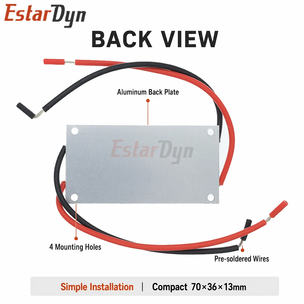 Estardyn 250W DC-DC Boost Converter 8.5-48V to 10-50V CC CV Step Up Voltage Regulator LED Driver Module Aluminum Substrate - view 2