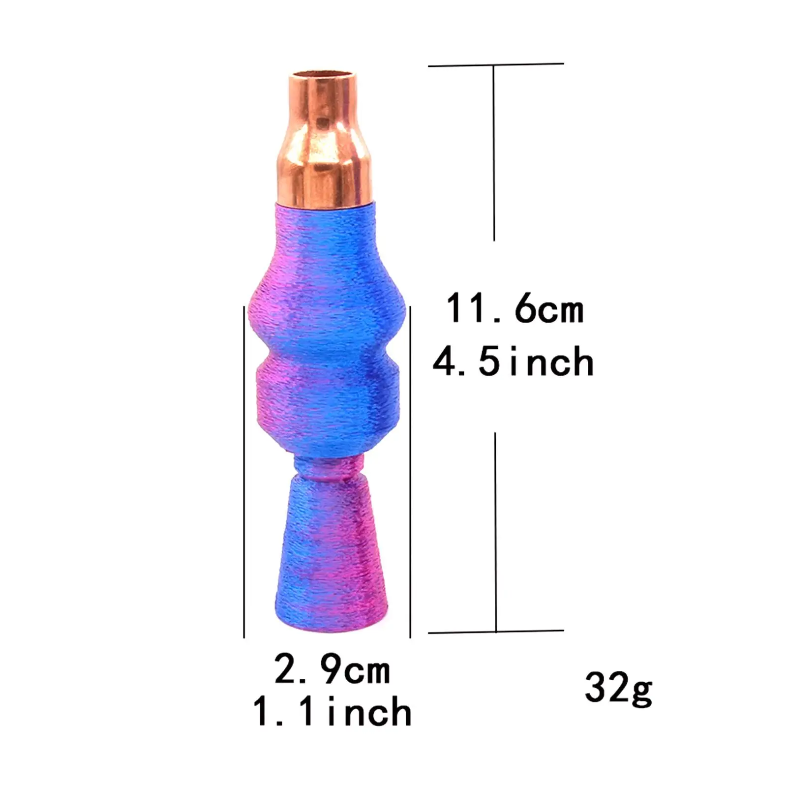 لعبة Duck Call Whistle المحمولة للمشي لمسافات طويلة والتخييم والتصوير في الهواء الطلق