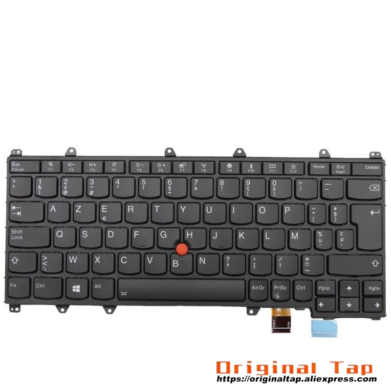 BE Belgian Backlit Keyboard for Lenovo Thinkpad X380 Yoga 370 01EN392 01AV681 01HW581 01HW621