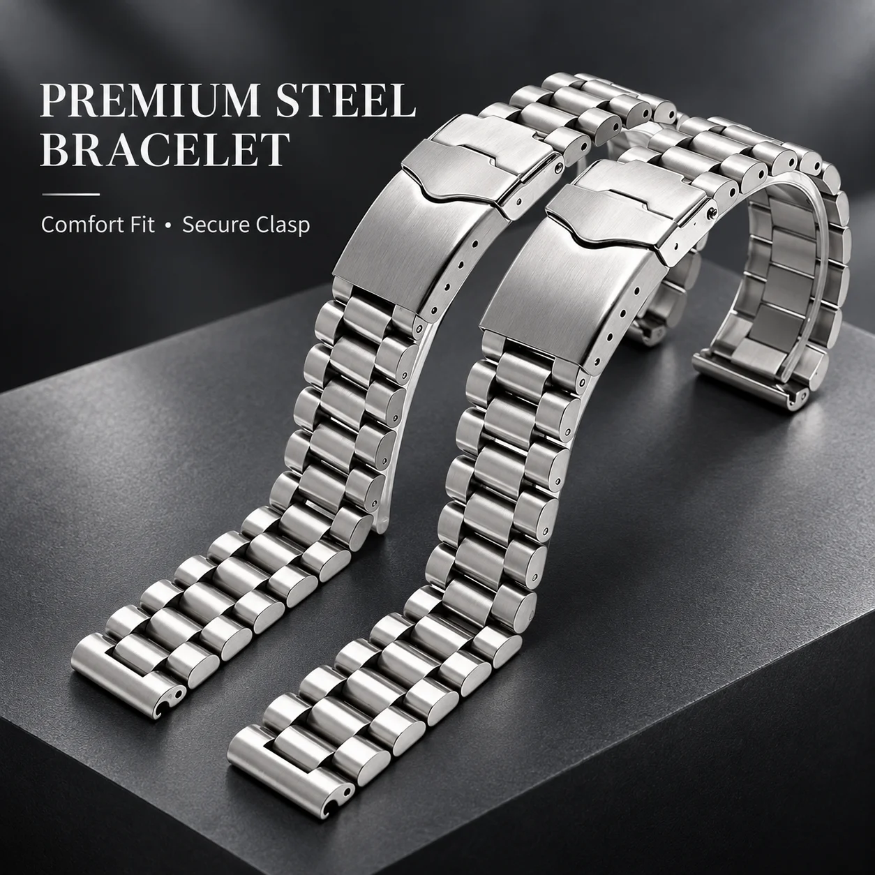 20mm 22mm Watchband For TAG heuer watches High qualit Stainless steel male strap silver bracelet with folding buckle BAND
