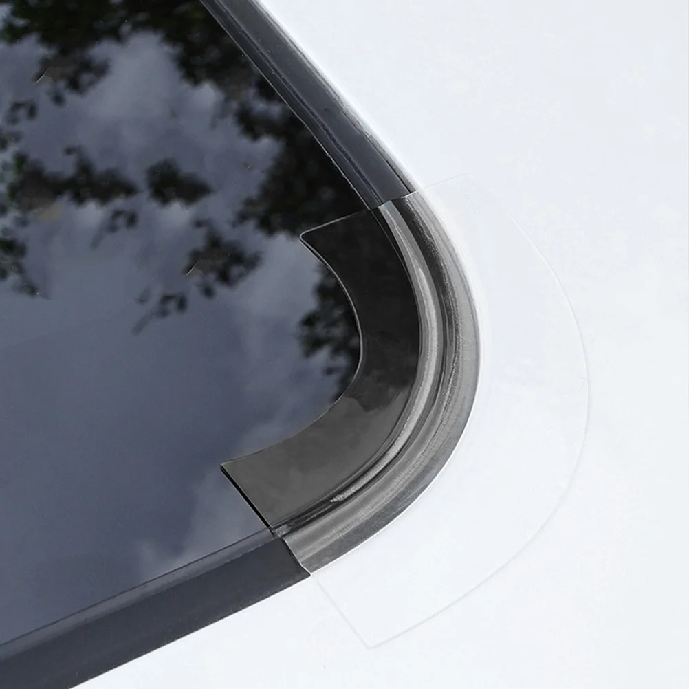

2pcs Waterproof Seal Strip For Car Sunroof Heavy Duty Universal Fit Easy Install Wind Noise Reduction Window Gap Sealing