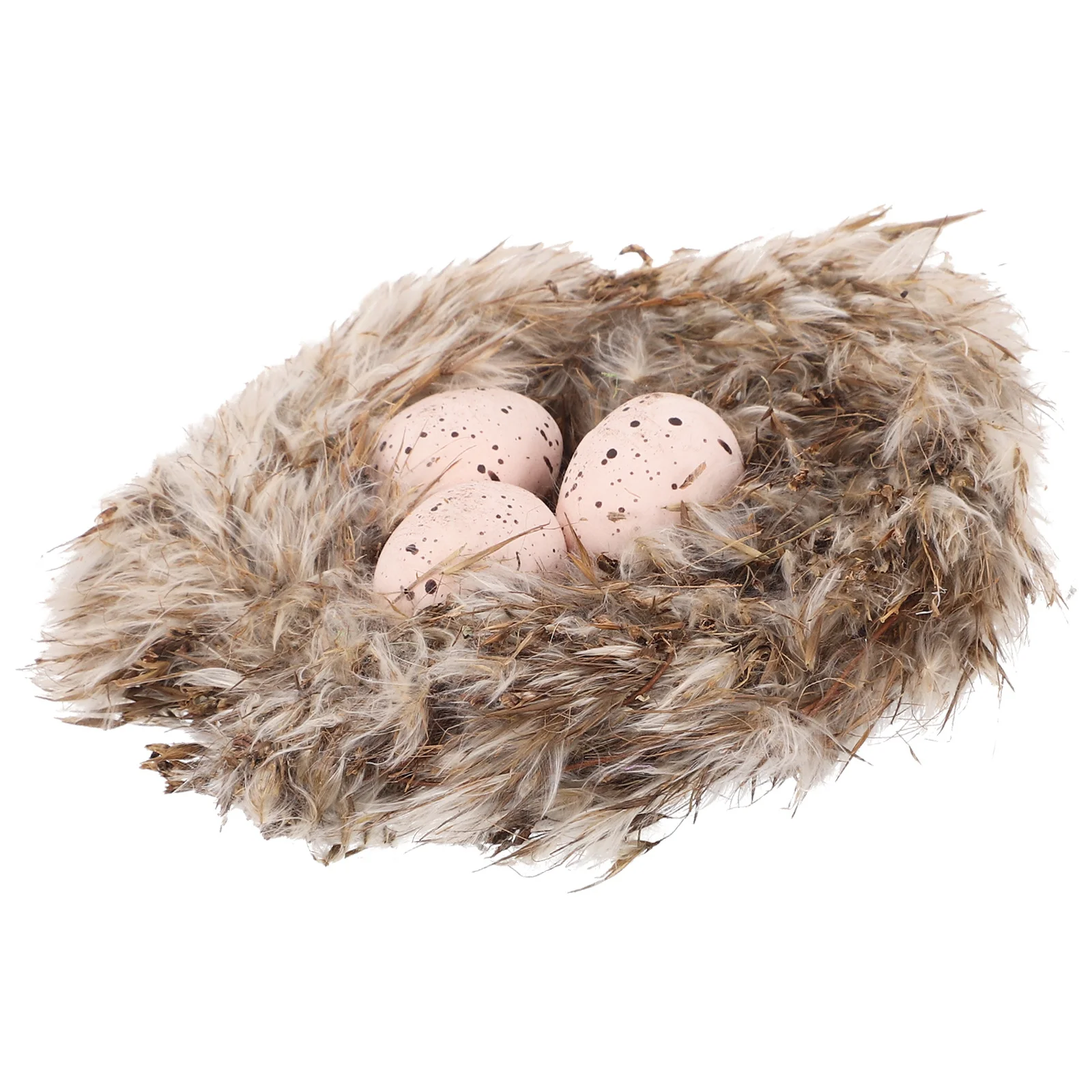 

1 Set Micro Landscape Bird Nest Artificial Eggs For Garden Craft Decoration Easter Ornament Home Office Decor Miniature Diy