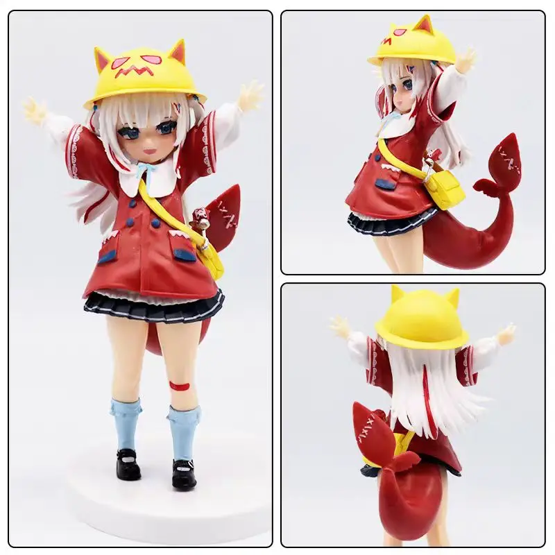 جودة عالية المعبود الافتراضي Gavu Middledot Gula شقيقة القرش الصغيرة أنيمي فتاة جميلة عيد الميلاد هدية مفاجئة عيد الميلاد #6