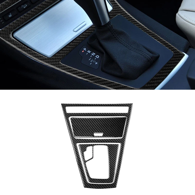 

LHD для BMW X3, E83, 2004, 2005, 2006, 2007, 2008, 2009, 2010, панель переключения передач из углеродного волокна, искусственные интерьерные автомобильные аксессуары