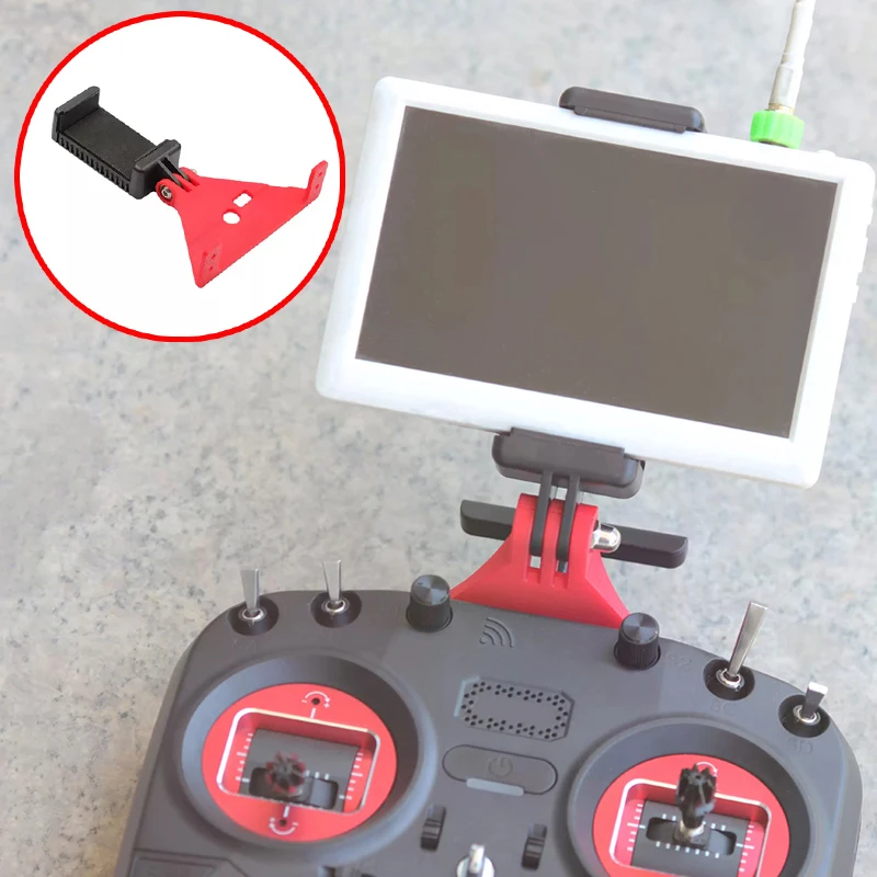 1PCS 5inch FPV Screen Support Holder Lightweight Monitor Phone Fixed Mount Bracket for Radiomaster Boxer Remoter Controller