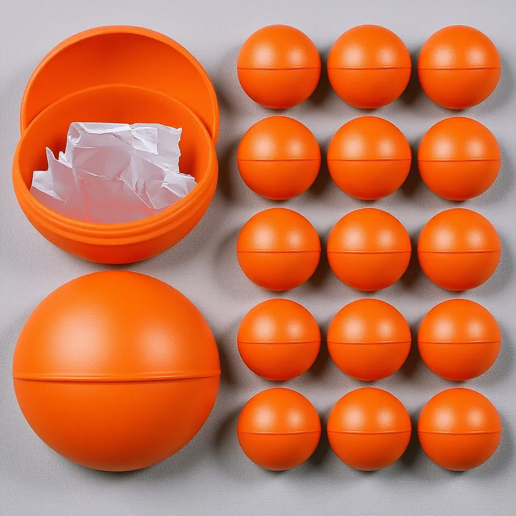 

25 шт. пластиковых шаров для лотереи с гладкой поверхностью, полые, открывающиеся, многоразовые, для розыгрышей и вечеринок, реквизит для мероприятий