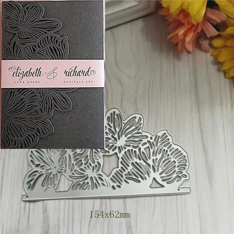 Tree Leaves Cover Metal Cutting Dies Scrapbooking Album Paper Cards Decorative Crafts Embossing Die