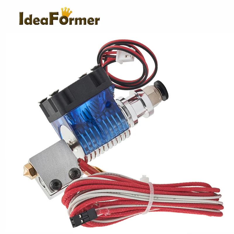 E3D Volcano Hotend 12V 24V Bowden Long-distance Print Head J-head Hotend + Cooling Fan  For 1.75/3.0mm Filament 3D Printer Part