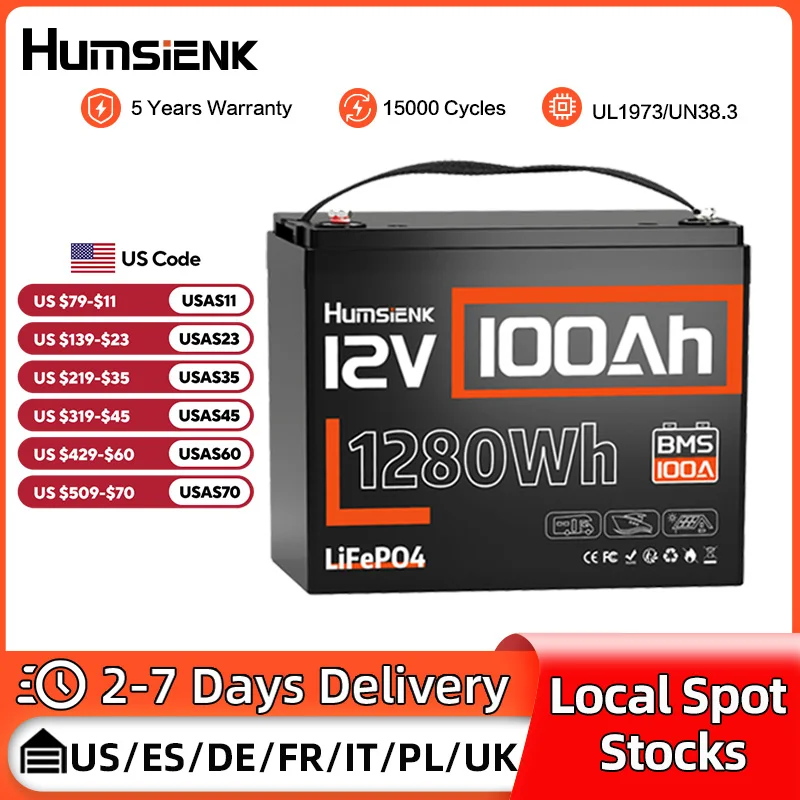 Humsienk Lifepo4 Ba…
