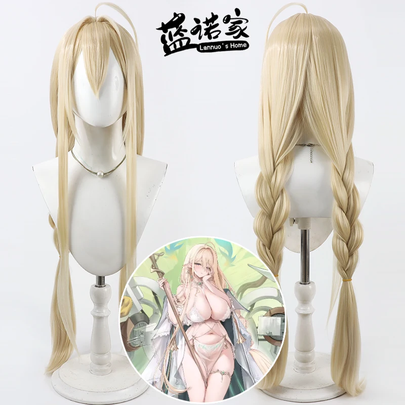 

Игра Azur Lane HNLMS Gouden Leeuw Cos Косплей Парик Хэллоуин Карнавал Вечеринка Опора Синтетические волосы Термостойкое волокно + Кепка для парика