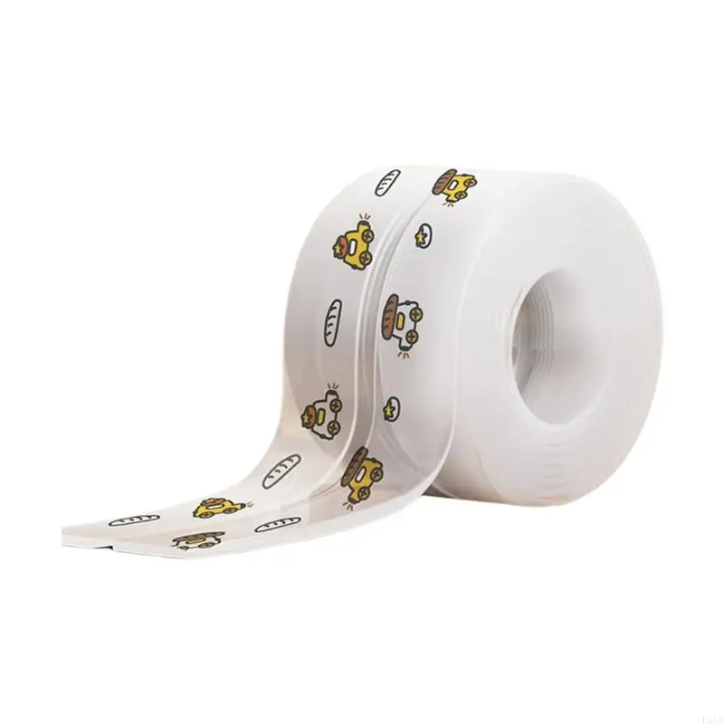 L5YF 2 مللي متر واقيات حواف PVC رفيعة لحماية الطفل دون وضع علامات لاصقة حشوات للزوايا تصميم مخدد مضاد للاعوجاج #3