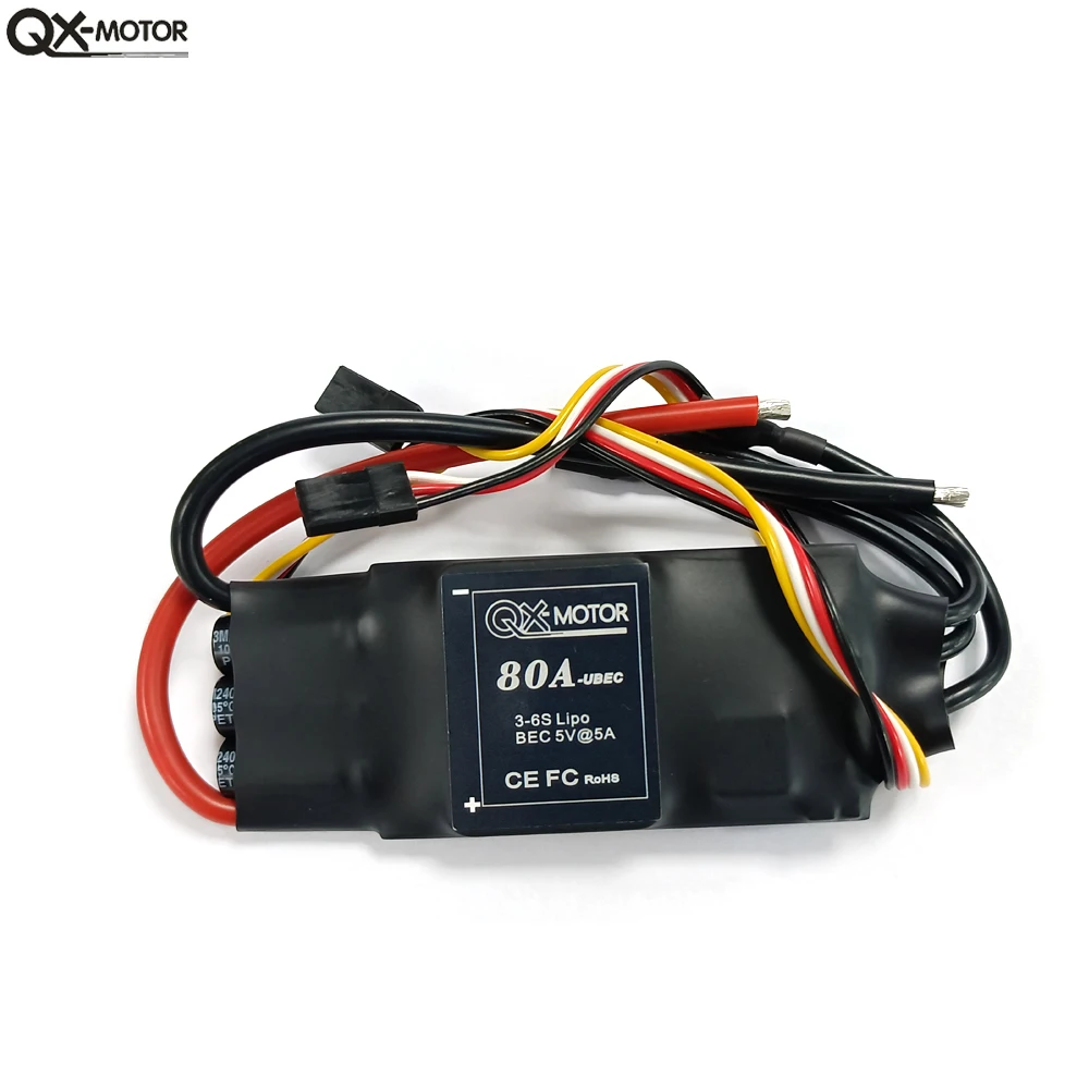 QX-MOTOR 70mm 12 Blades Ducted Fan EDF QF2827 2600kv/1800kv Brushless Motor use 4s/6s ESC For FMS RC Remote Controlled Airplane