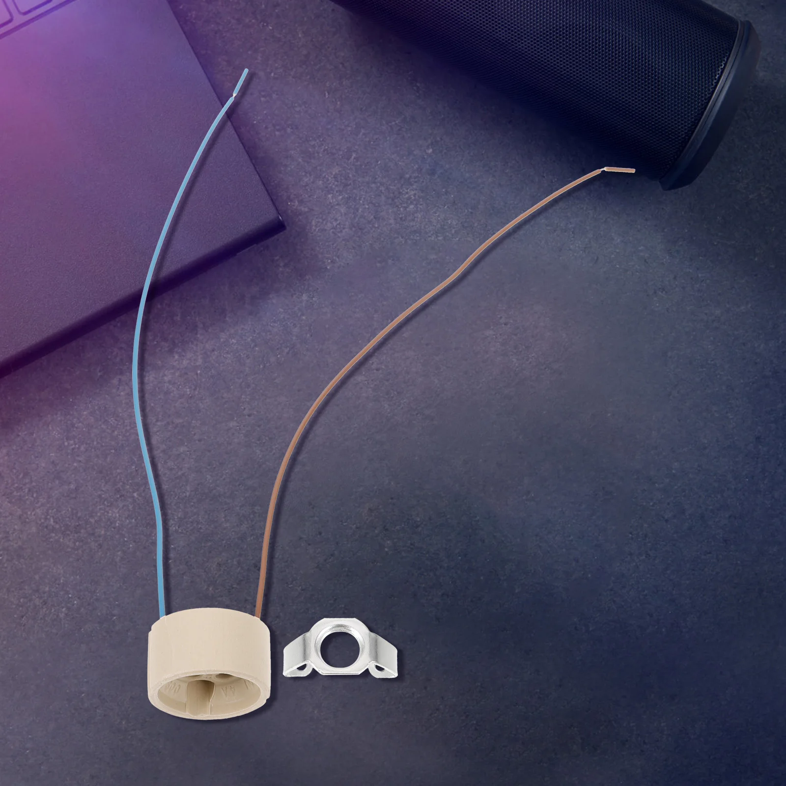 

Ceramic Lamp Holder Replacement Lamp Socket Candelabra Socket Adapter Adjustable Stand for Residential Commercial Lighting