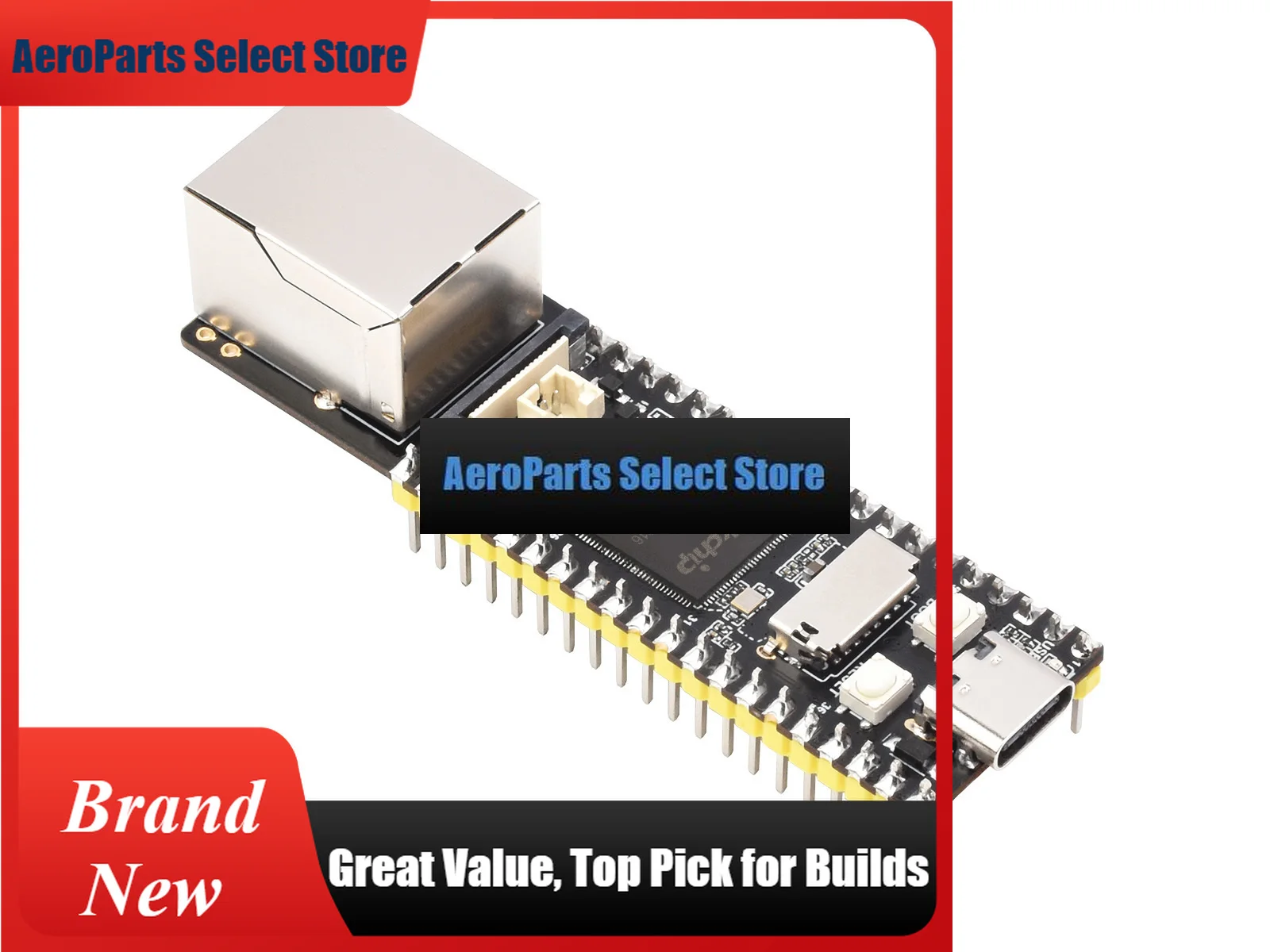 AeroPartsLuckfox Pico Pro/Max RV1106 Linux Micro Development Board, Integrates ARM Cortex-A7/RISC-V MCU/NPU/ISP