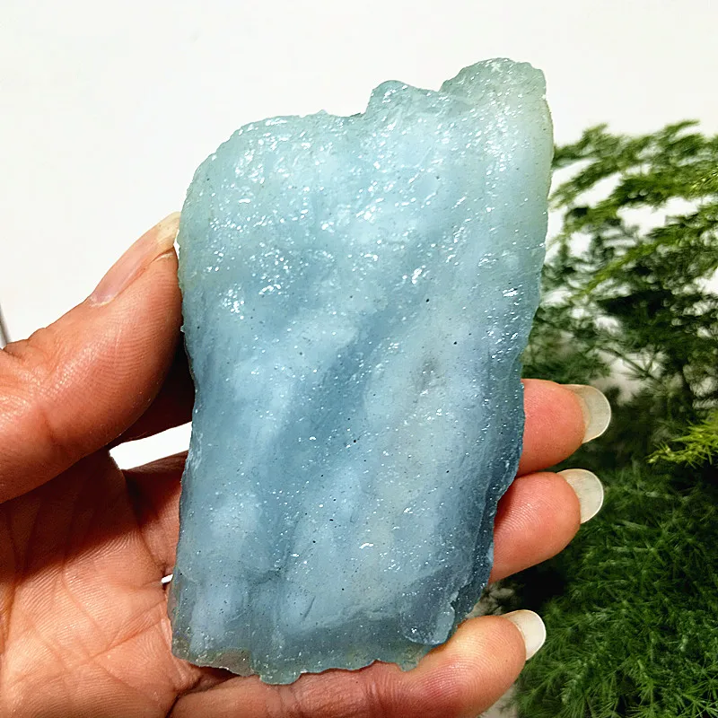 Natural Stone Aquamarine Raw Crystal Ore Gem Martial Arts Spiritual Meditation Healing Home Feng Shui Crystals Decoration