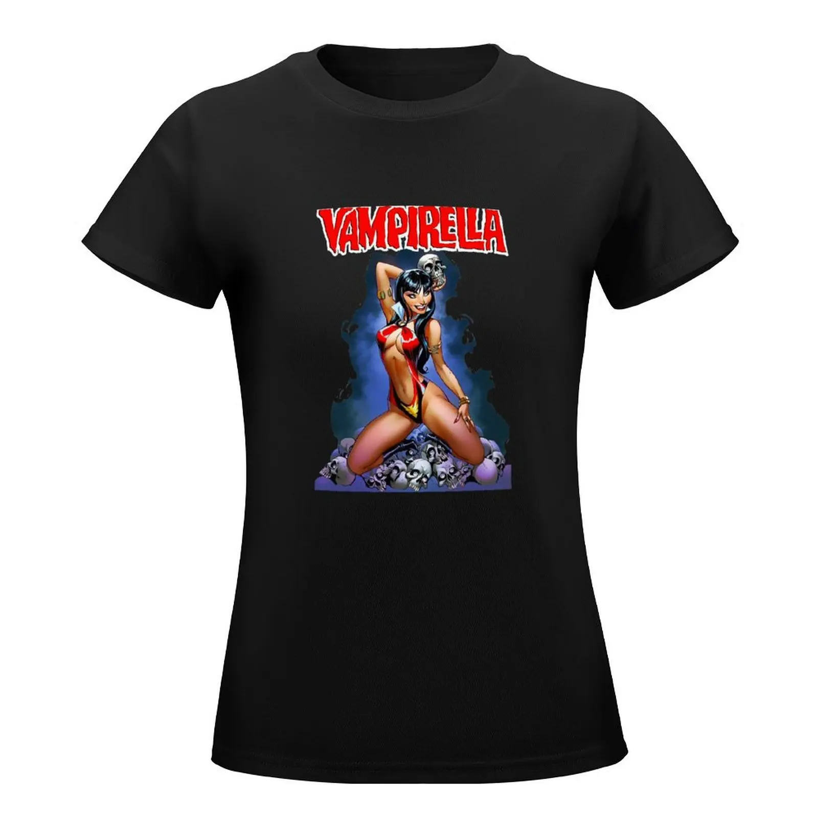 Vampirella T-Shirt shirts graphic tees aesthetic clothes animal print lady clothes white t-shirts for Women