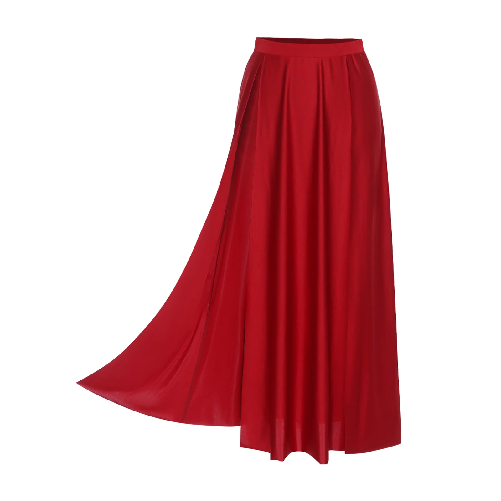 Mulheres collants líricos trajes sem mangas dança bodysuit splice ginástica ballet com espanhol flamenco balanço saias longas terno