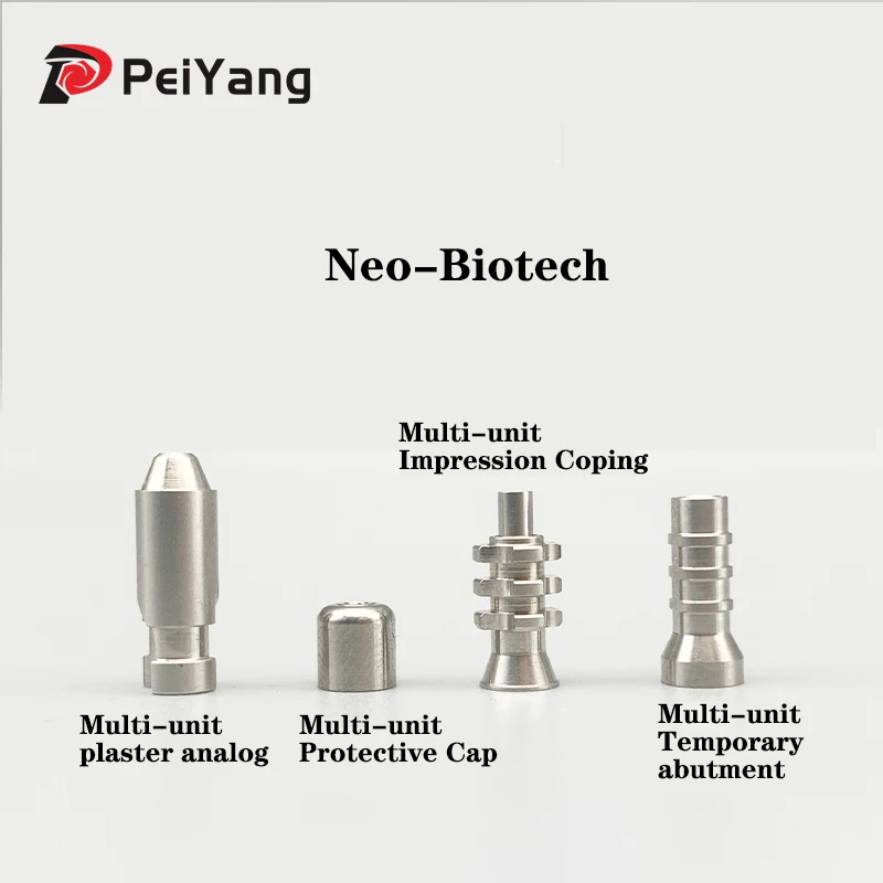 Dental Titanium  Plaster analog Impression Coping Base Abutment CAD/CAM for NEO Implant - Multi-Brand Accessorie