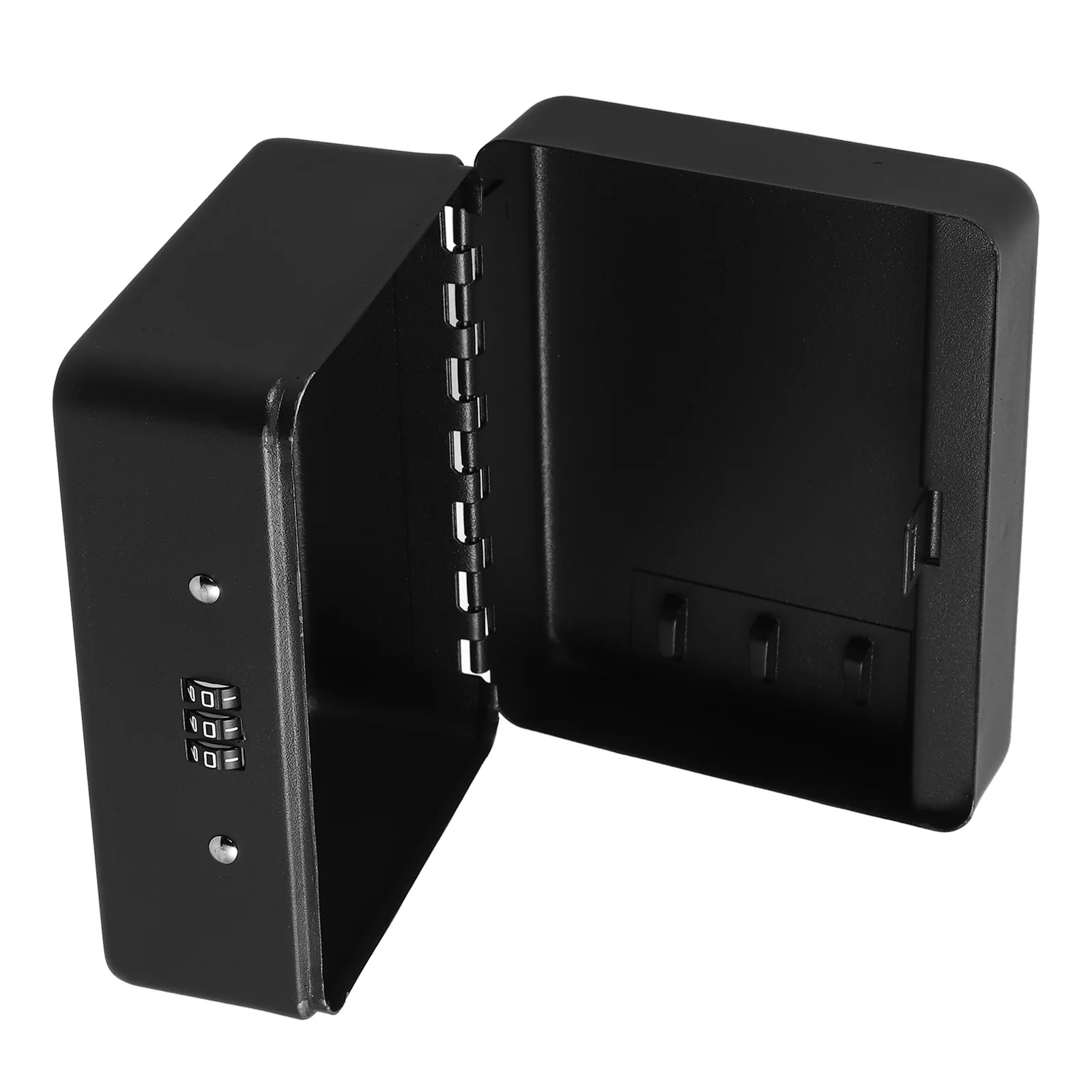 

1pc Password Key Box Large Capacity Iron Wall Mounted Key Storage Organizer For Home Office Car Repair Real Agent Use