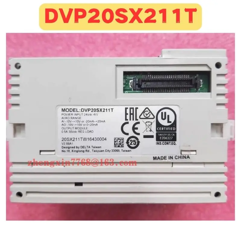 

Модуль ПЛК б/у DVP20SX211T Нормальная функция протестирована нормально
