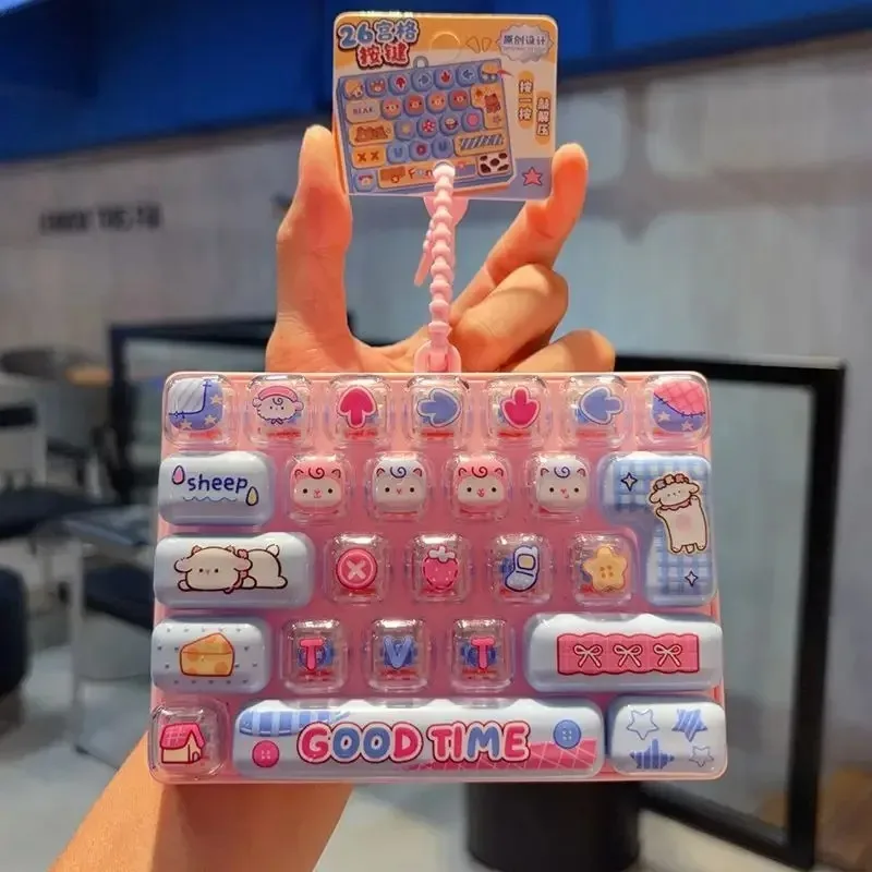 Keycap Clicker Anti Estrés: Llavero Relajante 26 Teclas — vista 3
