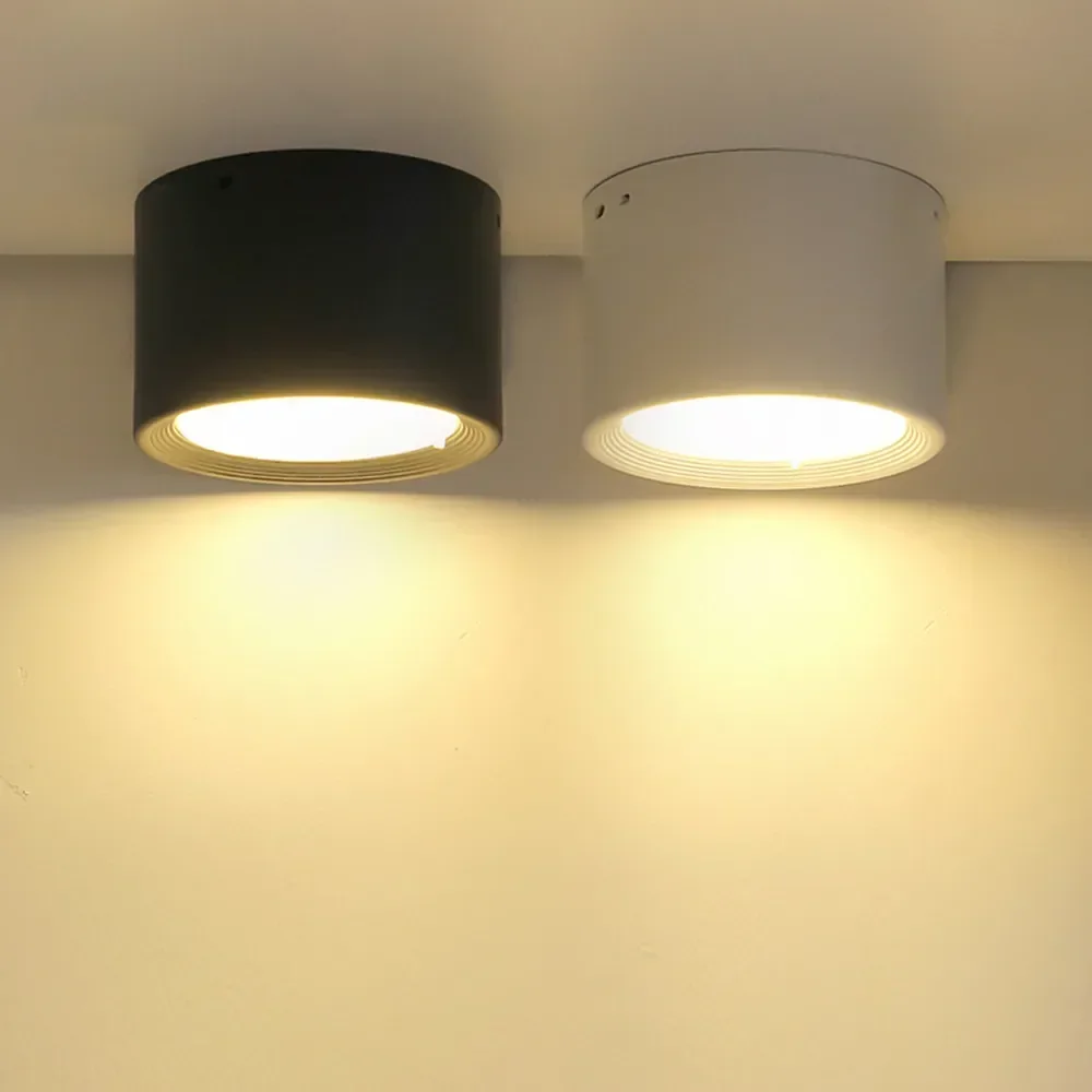 

Surface Mounted LED Downlight Modern Ceiling Lamp 5W 12W 15W Led Spotlights Bedroom Living Room Decor Lighting